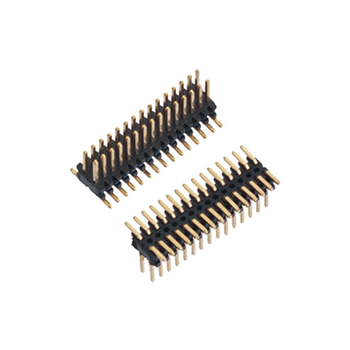 Customized 1.0mm 2.54mm Female Smt Pin Header Connector 10p Pa9t Male Pcb